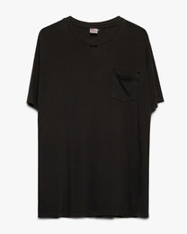 Distressed Hanes Pocket Tee