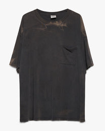 Faded Cheetah Blank Pocket Tee