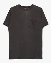 Faded Blank Pocket Tee