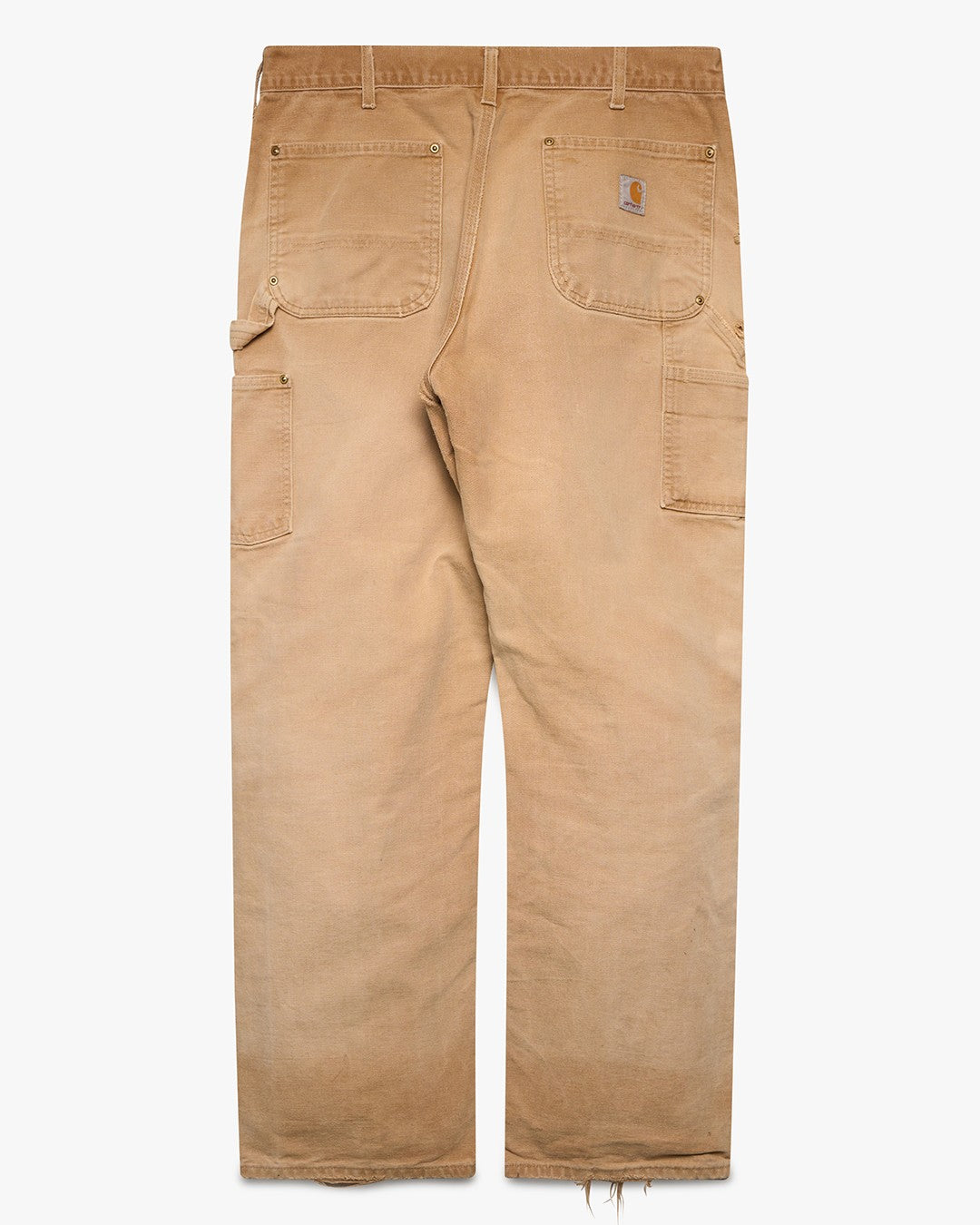 Distressed &amp; Faded Carhartt Double Knees