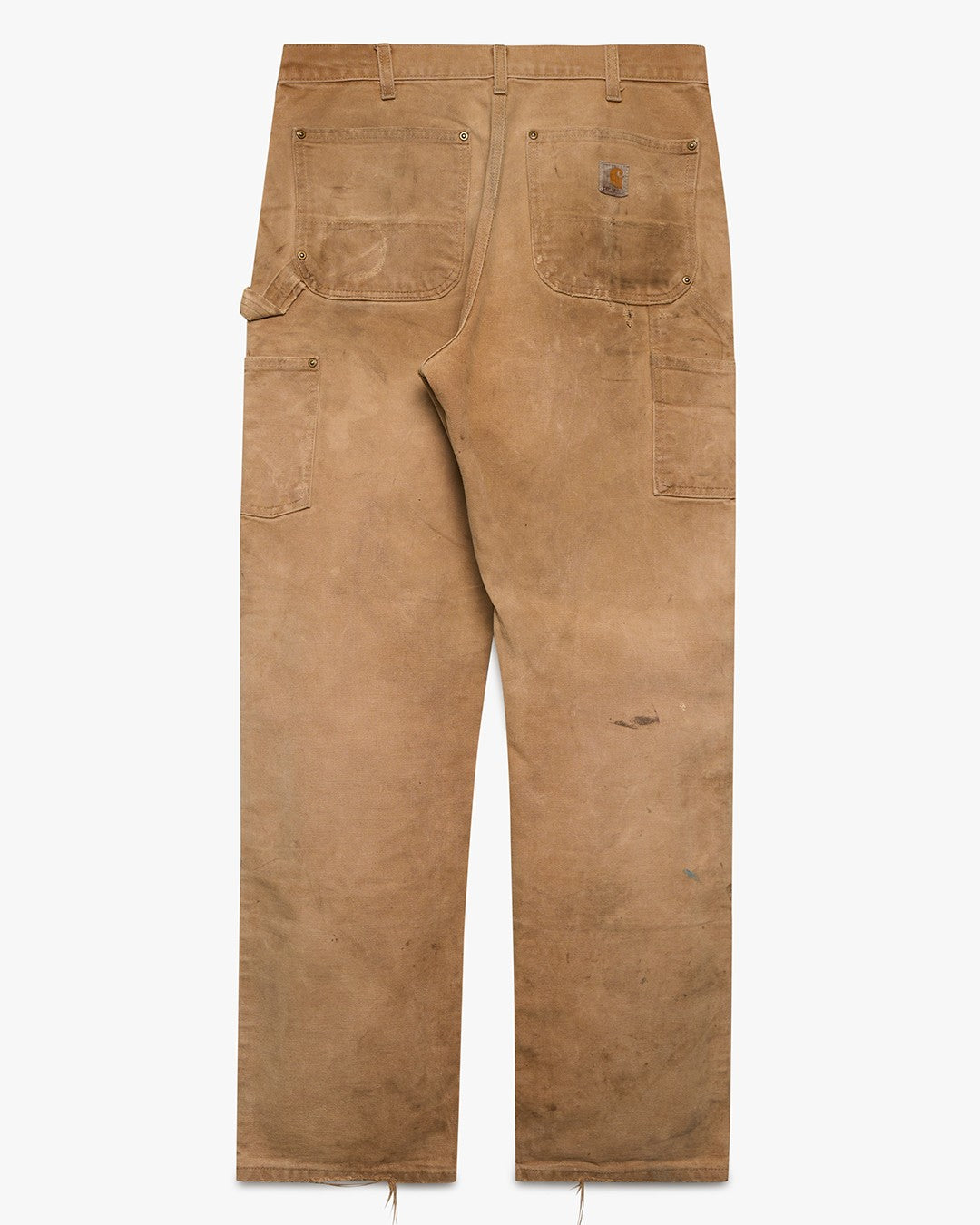 Distressed &amp; Faded Carhartt Double Knees
