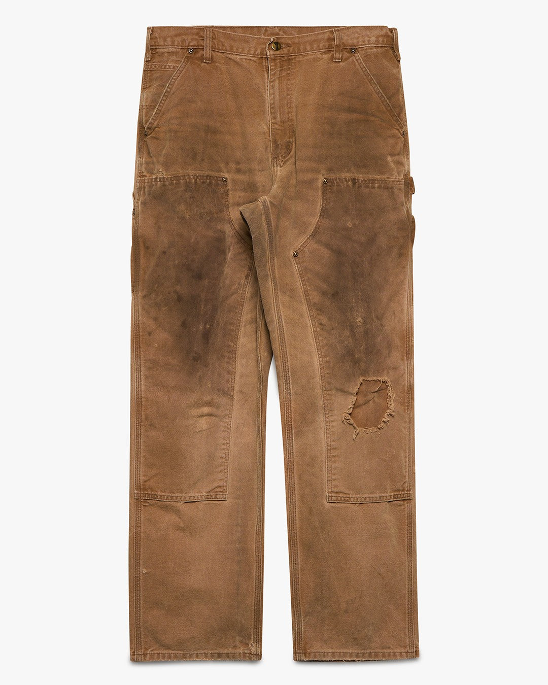 Smoked &amp; Repaired Carhartt Double Knees