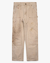 Distressed &amp; Stained Carhartt Double Knees