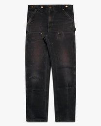 Distressed &amp; Faded Carhartt Double Knees