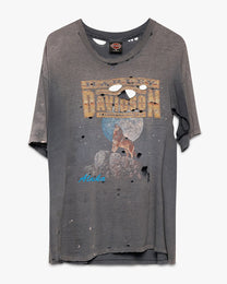 Thrashed &amp; Faded Harley Davidson Tee