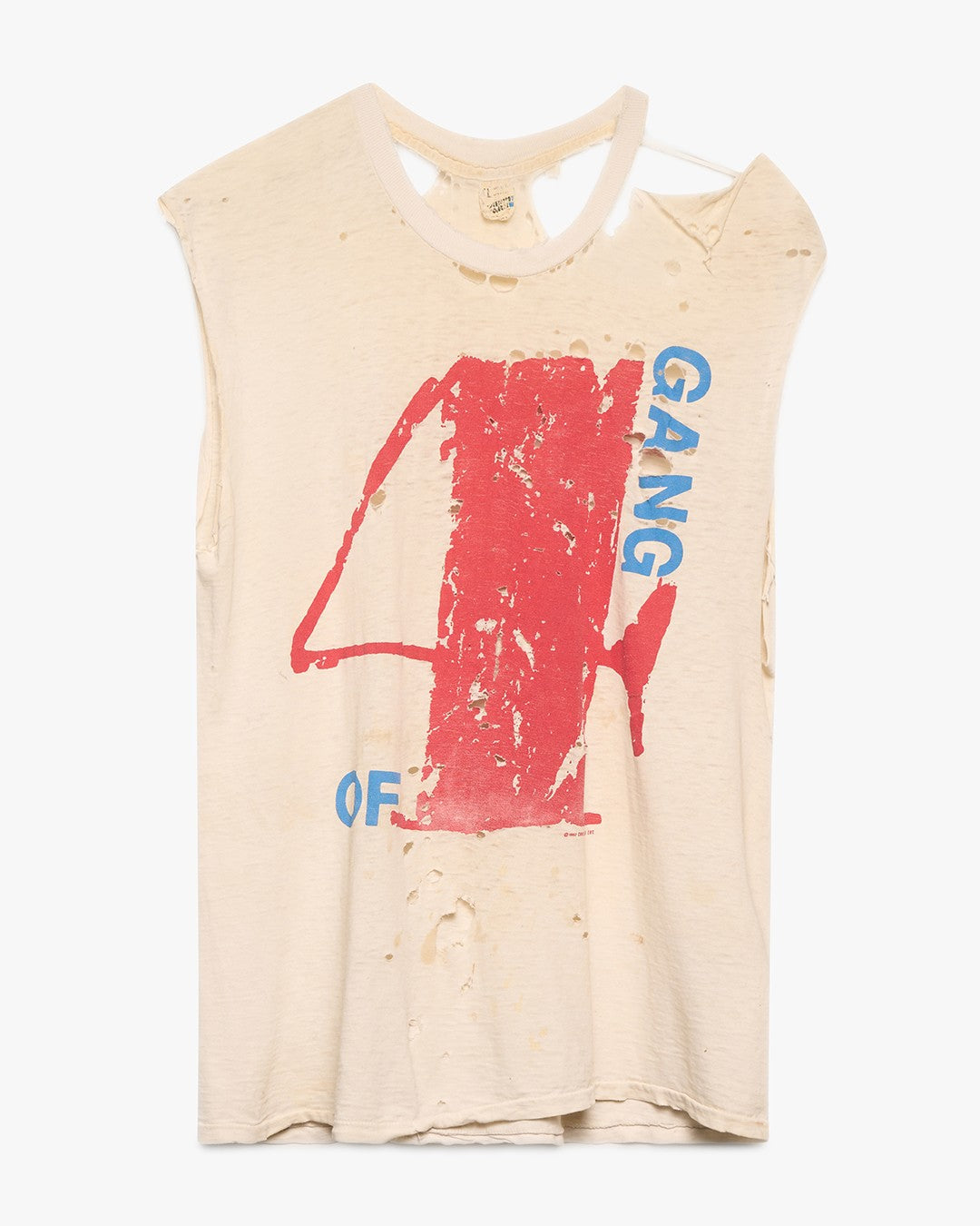 Thrashed Gang Of 4 Sleeveless Tee