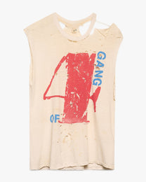 Thrashed Gang Of 4 Sleeveless Tee