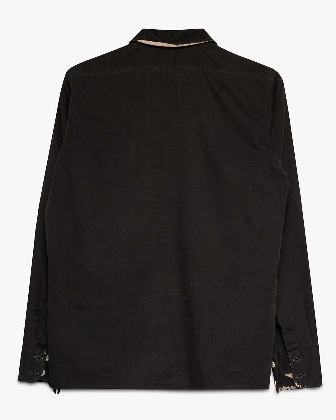Black Rodeo Quarter Zip Western Shirt