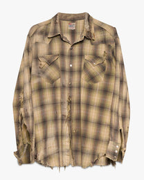Levi's Shorthorn Cotton Pearl Snap Flannel