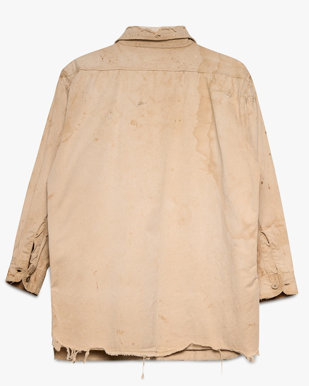 Thrashed/Stained Tuf Nut Cotton Twill Work Shirt