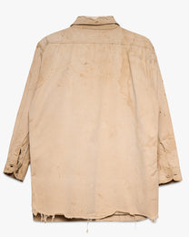 Thrashed/Stained Tuf Nut Cotton Twill Work Shirt