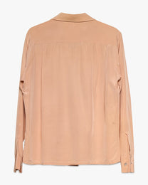 Pink Rayon/Acetate Shirt