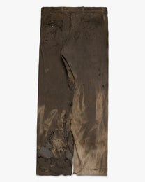 Thrashed/Sun Faded Black Denim Pants