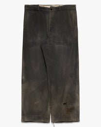 Faded Black Whipcord Pants