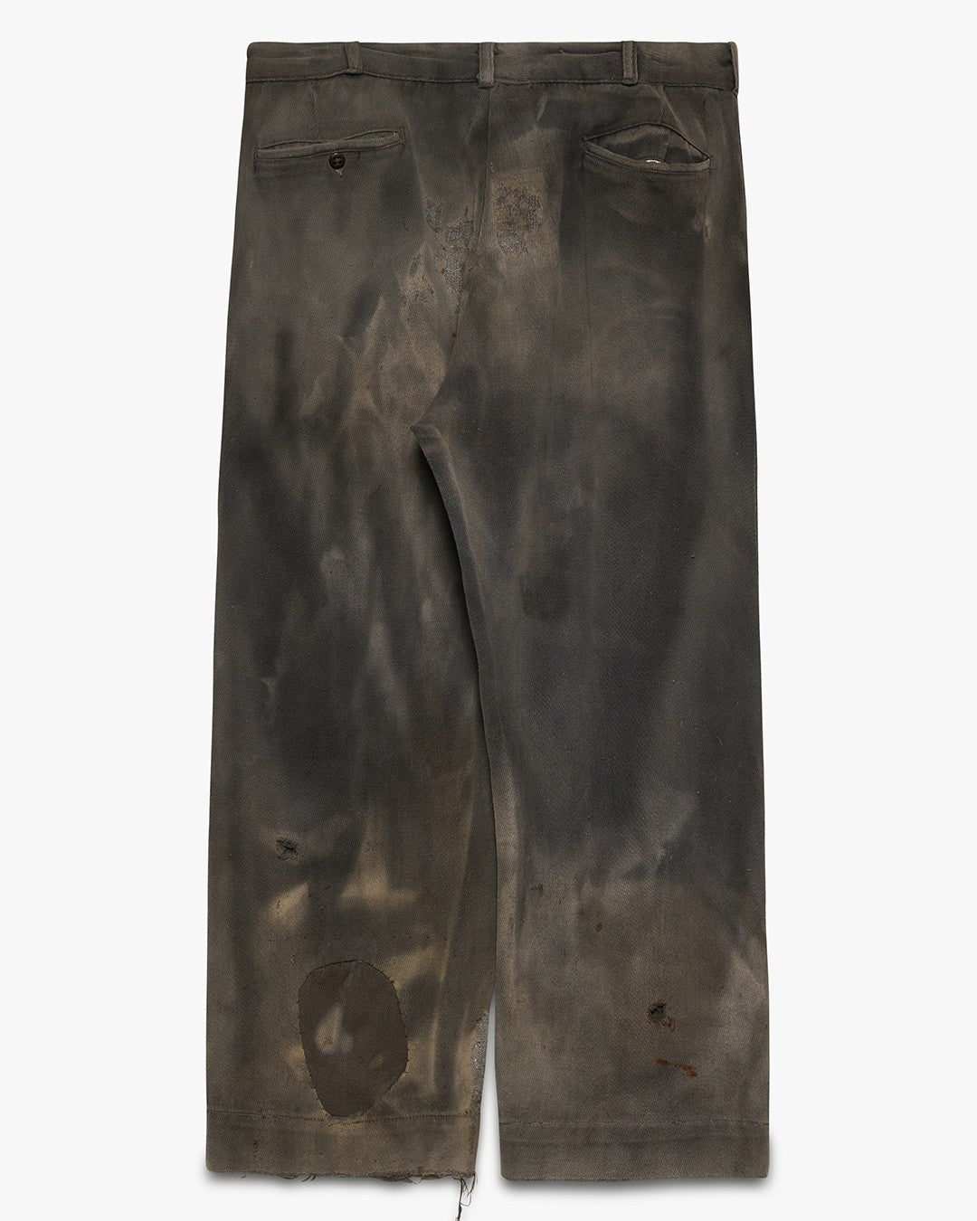 Faded Black Whipcord Pants