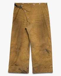 Dirt-Stained Tan Globe Fireman's Pants
