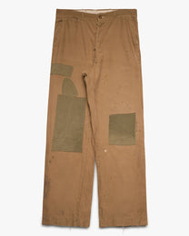 Distressed/Repaired Tan Chinos