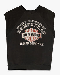 Sleeveless Harley Davidson Sweatshirt