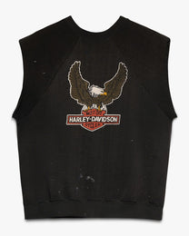 Sleeveless Harley Davidson Sweatshirt