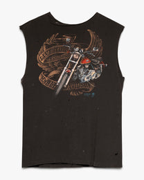 Harley Davidson 3D Emblem Cut-Off