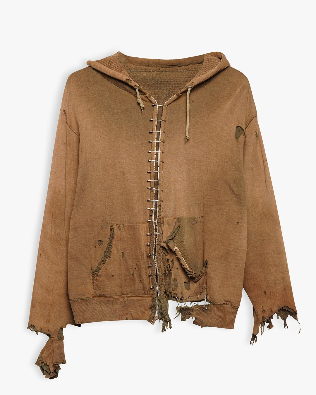 Olive Green Thermal Lined Zip-Up