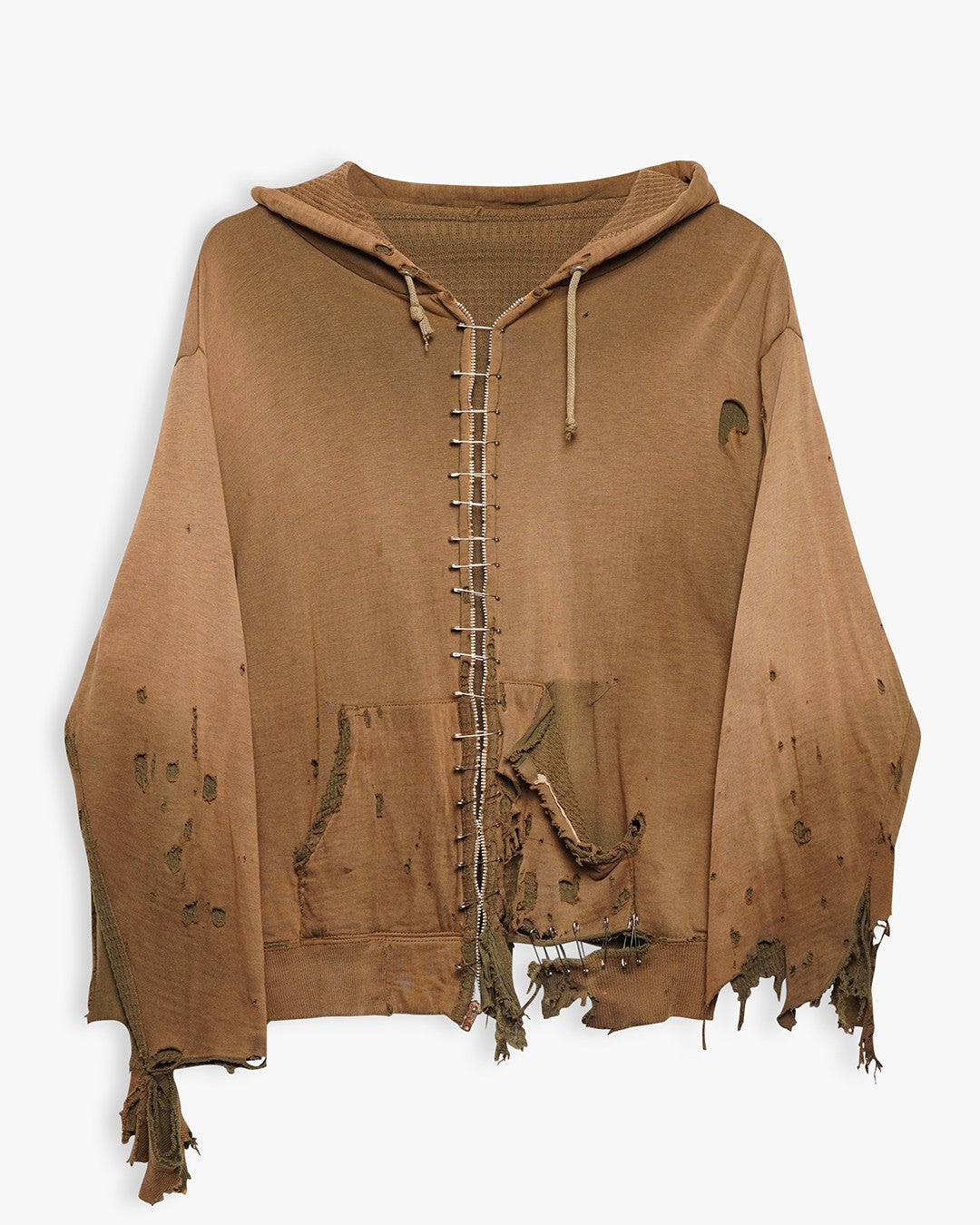 Olive Green Thermal Lined Zip-Up