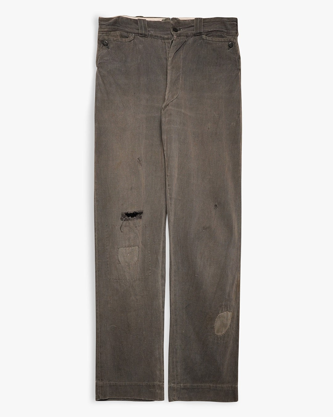 Faded Black Mule Pocket Denim Jeans