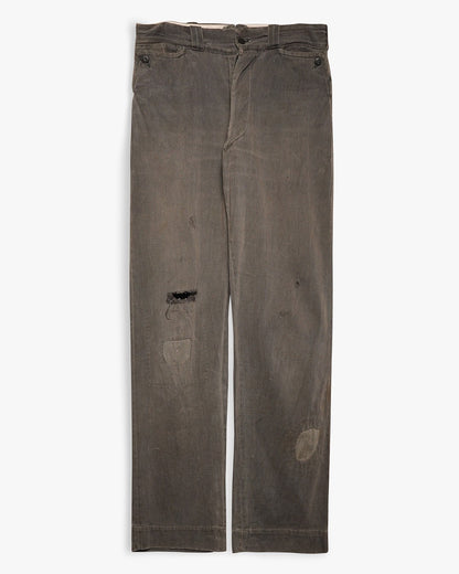 Faded Black Mule Pocket Denim Jeans