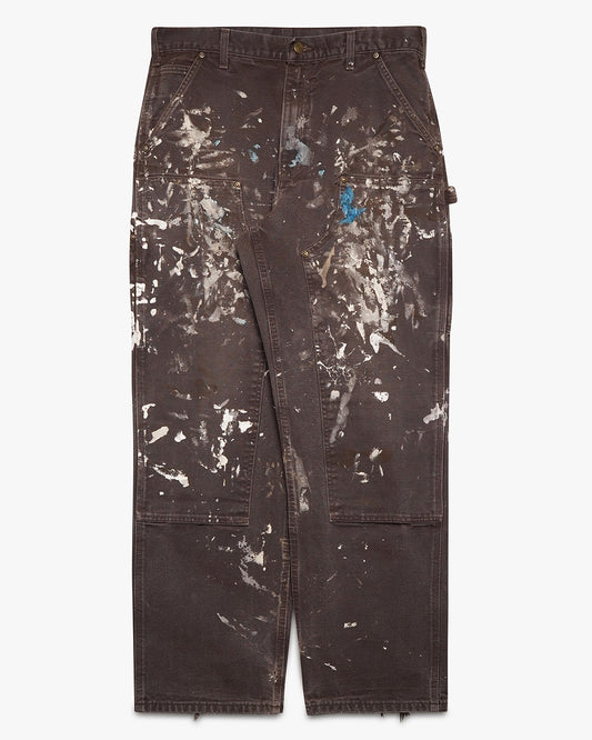 Painted Brown Carhartt Double Knee
