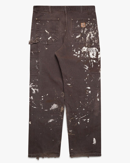 Painted Brown Carhartt Double Knee