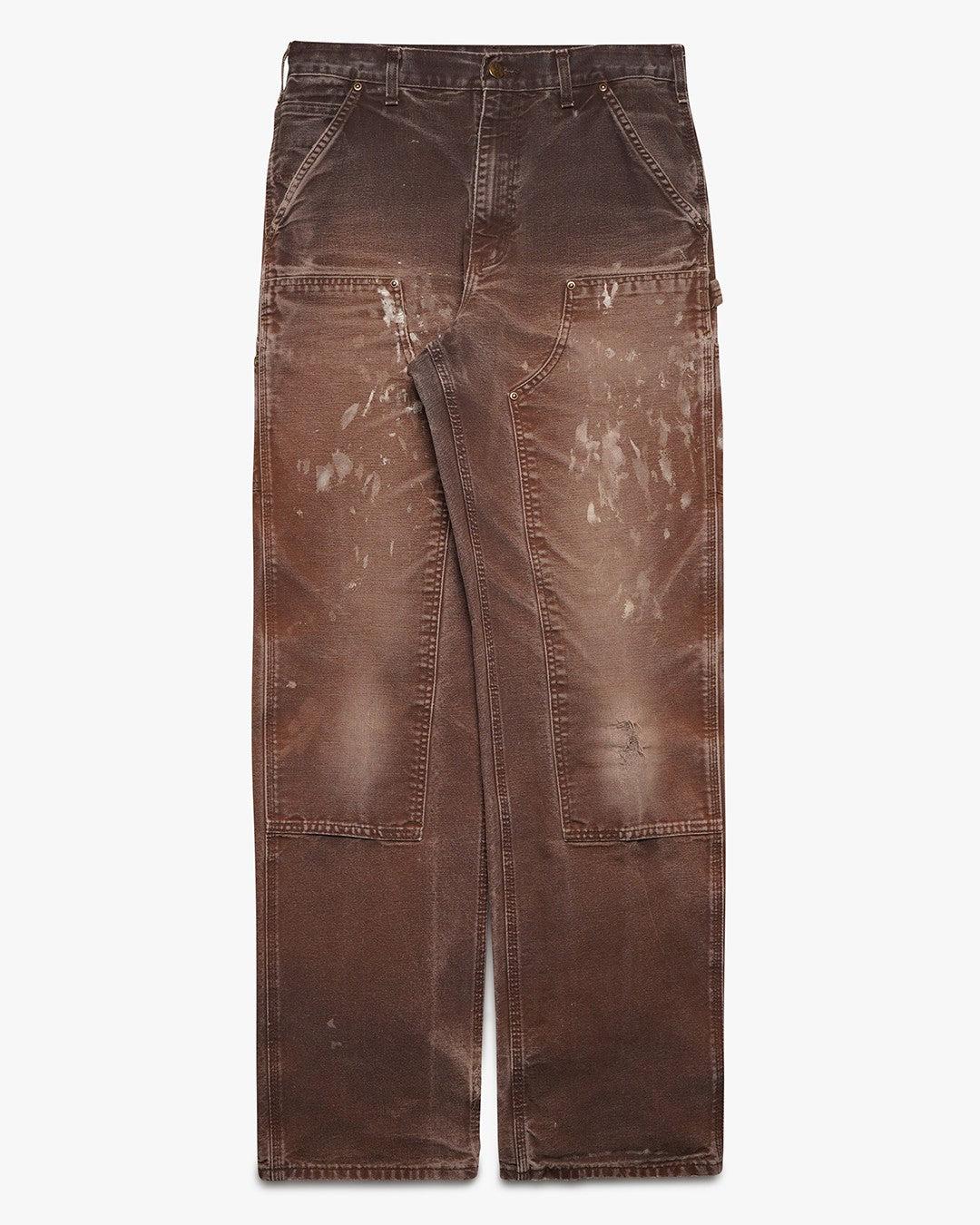 Faded Brown Carhartt Double Knee