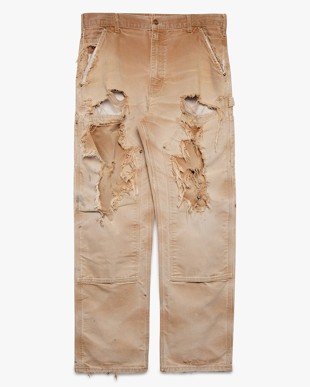 Thrashed Tan Carhartt Double Knee