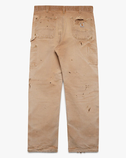 Thrashed Tan Carhartt Double Knee