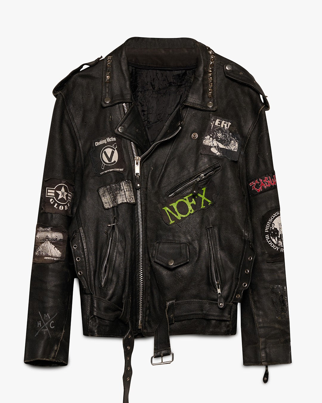 Studded Leather Battle Jacket