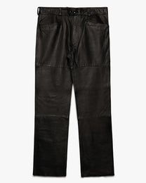 Leather Moto Pants