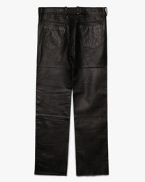 Leather Moto Pants