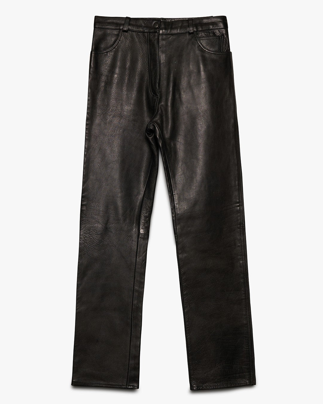 Leather Moto Pants