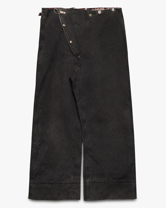 Faded Black Firemans Pants