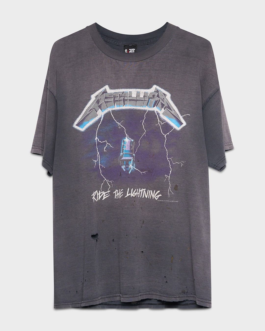 Faded Metallica Ride The Lightning Shirt