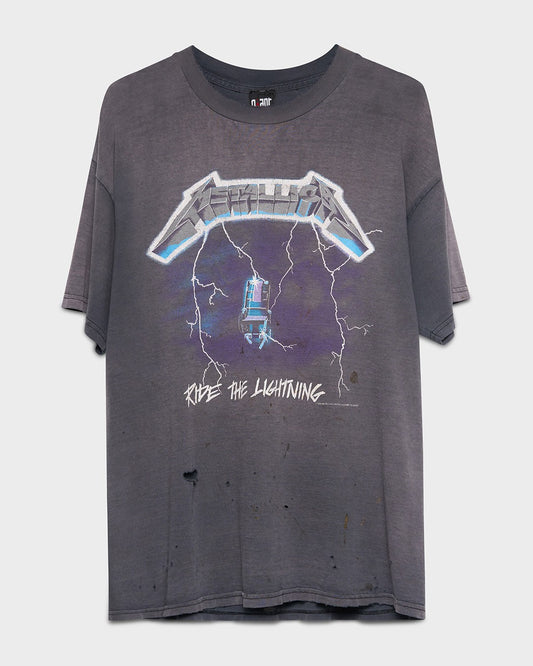 Faded Metallica Ride The Lightning Shirt