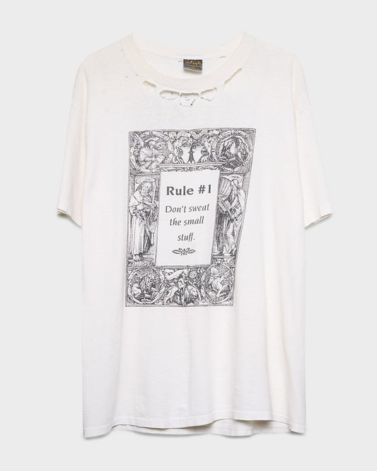 Distressed Don't Sweat The Small Stuff Tee