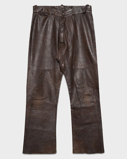 Brown Leather Pants