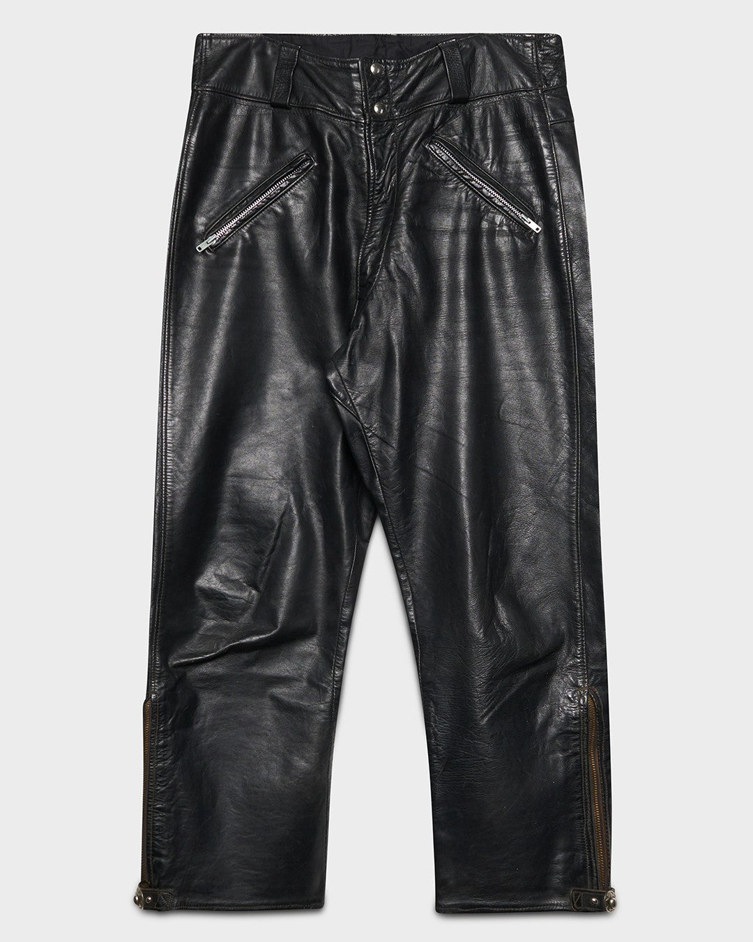 Black Leather Pants