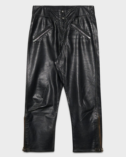 Black Leather Pants