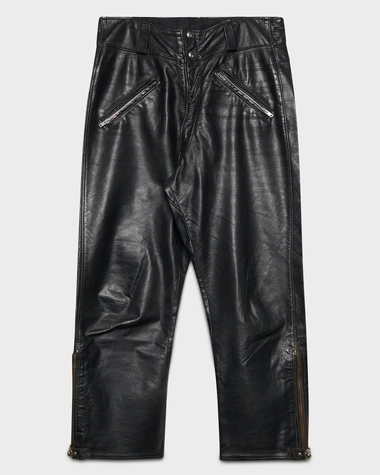 Black Leather Pants