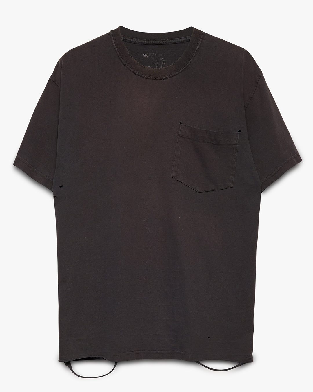 Distressed &amp; Faded Pocket Tee
