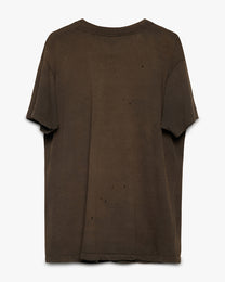 Distressed &amp; Faded Pocket Tee