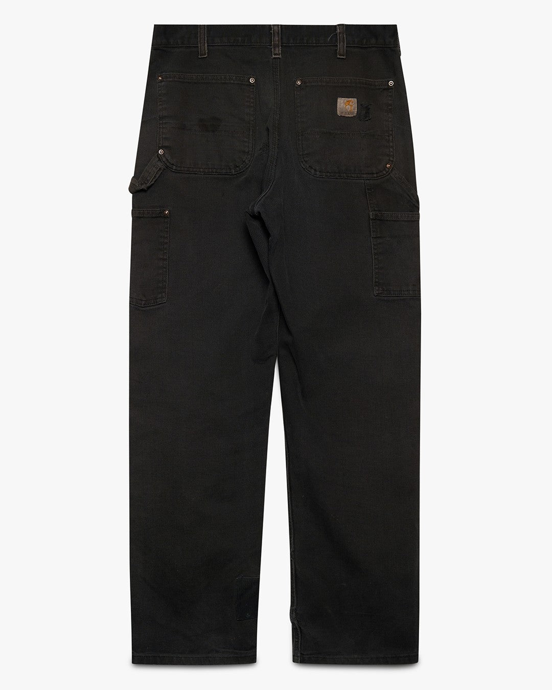 Distressed &amp; Painted Carhartt Double Knees