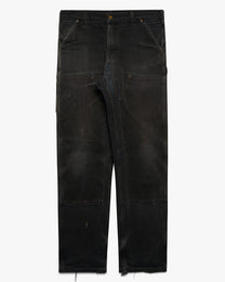 Faded &amp; Repaired Carhartt Double Knees