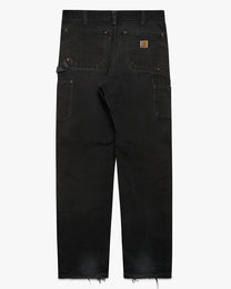 Faded &amp; Repaired Carhartt Double Knees